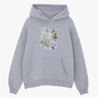 Толстовка худи оверсайз