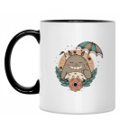 Кружка двухцветная