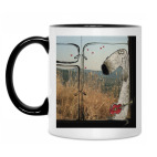 Кружка двухцветная