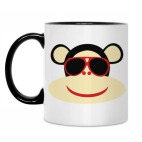 Кружка двухцветная