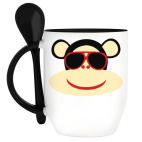 Кружка с ложкой