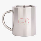 Кружка металлическая