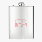 Фляжка стальная