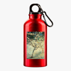 Металлическая бутылка 400 мл UV-DTF