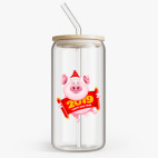 Банка с бамбуковой крышкой