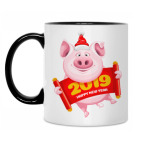 Кружка двухцветная