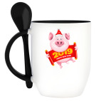 Кружка с ложкой