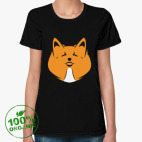 Женская футболка органик