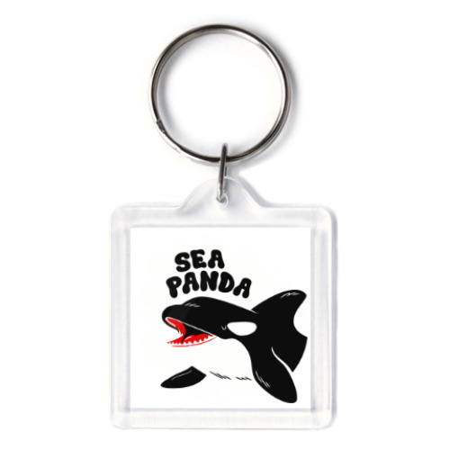 Брелок с принтом Sea Panda