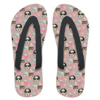 девушка и кошка