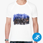 Мужская спортивная футболка