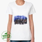 Женская футболка органик