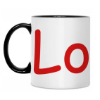 Кружка двухцветная