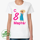 Женская футболка органик