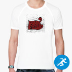 Мужская спортивная футболка