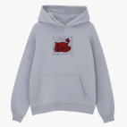 Толстовка худи оверсайз