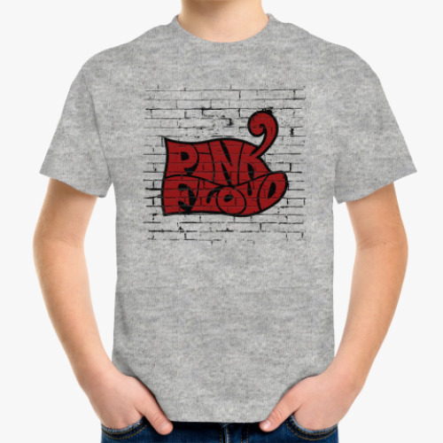 Детская футболка с принтом Pink Floyd