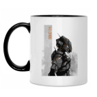 Кружка двухцветная