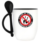 Кружка с ложкой