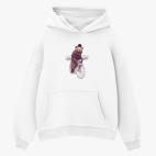 Толстовка худи оверсайз