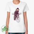 Женская футболка органик