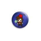 Cartoon Eleventh Doctor In A Fez