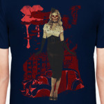 Девушка в стиле милитари