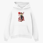 Толстовка худи оверсайз