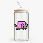 Банка с бамбуковой крышкой