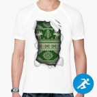 Мужская спортивная футболка