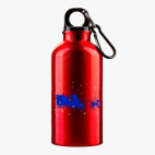 Металлическая бутылка 400 мл UV-DTF