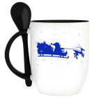 Кружка с ложкой