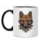 Кружка двухцветная