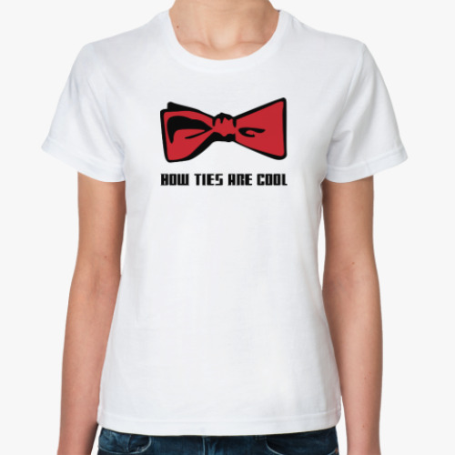 Классическая футболка Bow ties are cool