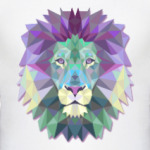 Лев / графика / абстракция