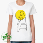 Женская футболка органик