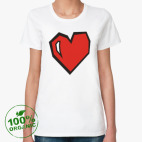 Женская футболка органик