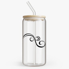 Банка с бамбуковой крышкой