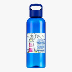 Прозрачная спортивная бутылка