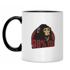 Кружка двухцветная