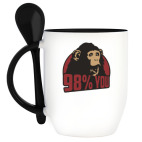 Кружка с ложкой