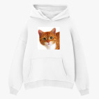 Толстовка худи оверсайз