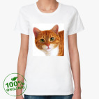 Женская футболка органик