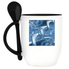 Кружка с ложкой