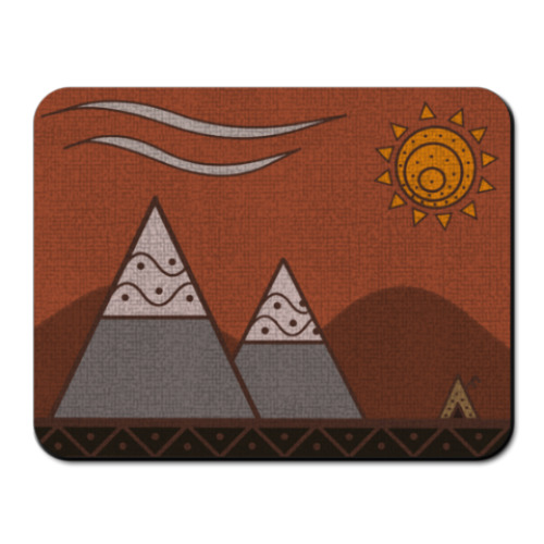 Коврик для мыши 'Calm mountains'