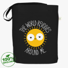 Сумка шоппер Мир крутится вокруг меня