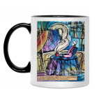 Кружка двухцветная