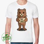 Мужская футболка органик