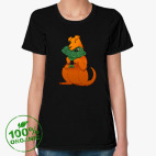 Женская футболка органик