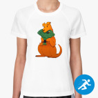 Женская спортивная футболка